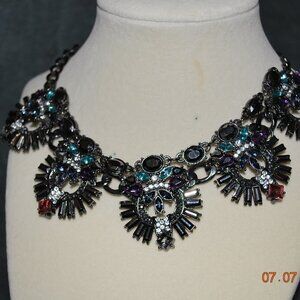 Multi Colored  with stones Necklace
